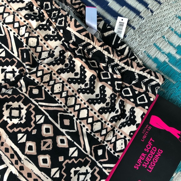NWT TRIBAL AZTEC JUNIORS LEGGINGS LARGE 11/13 - Picture 1 of 2